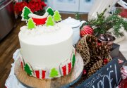 Santa’s Milk and Cookies Cake - Home & Family