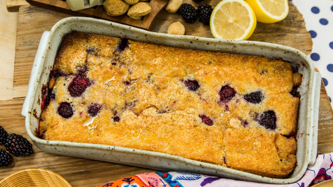 Dylan Neal Cooks Blackberry Cobbler