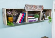 DIY Crate Bookshelf - Home & Family