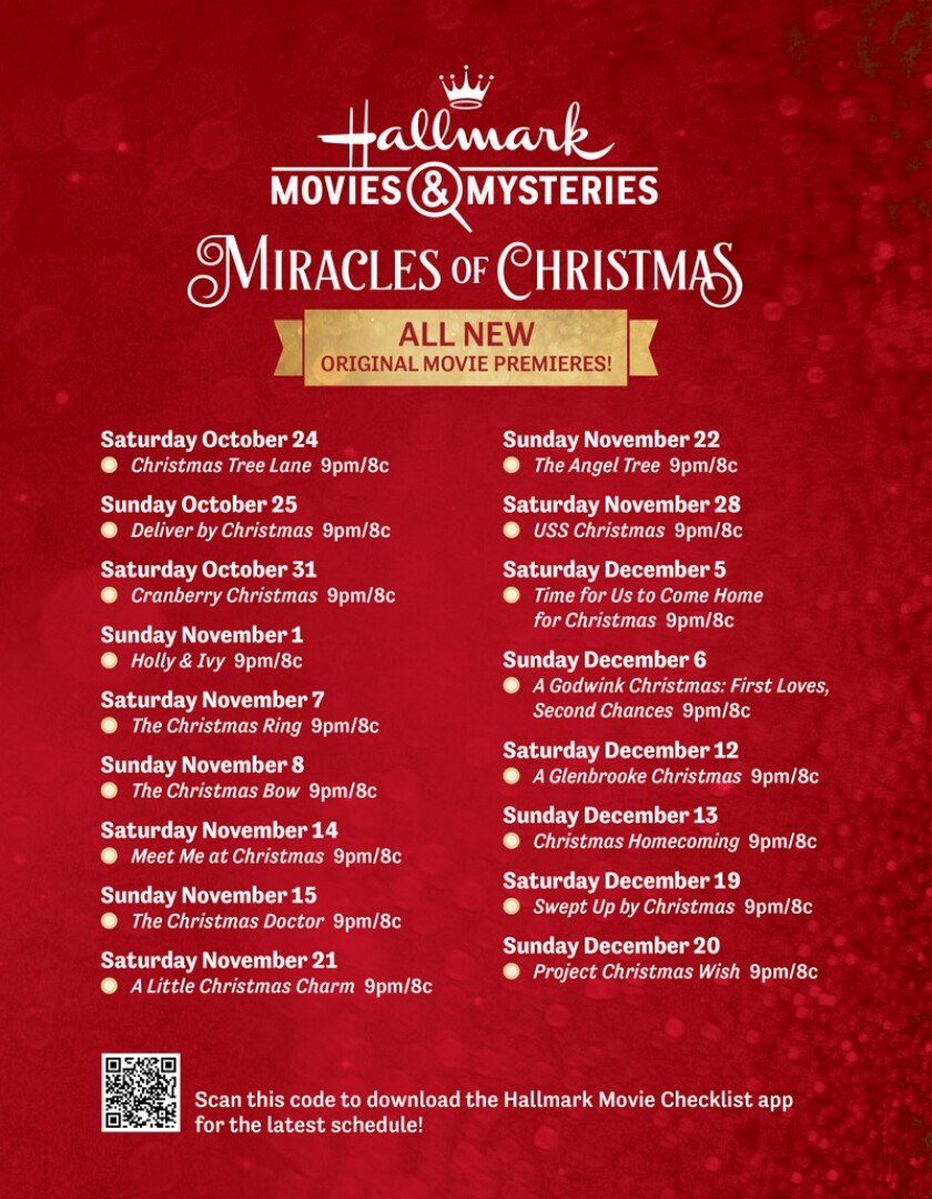 Hallmarkmoviesandmysteriescoundown To Christmas 2022 Hallmark Channel's “Countdown To Christmas” Returns October 23, 2020