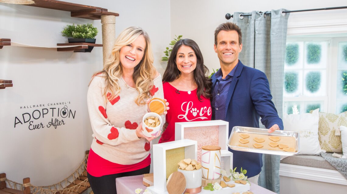 Peanut Butter Heart Dog Treats