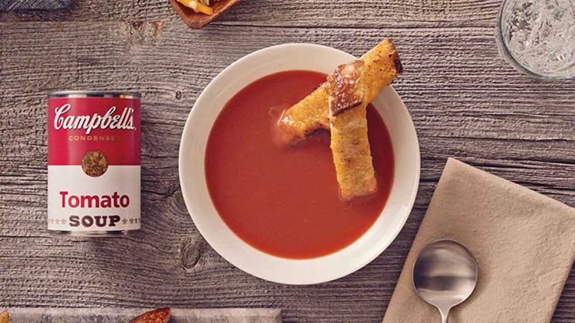 Campbell’s Tomato Soup & Grilled Cheese Sandwich | Home & Family