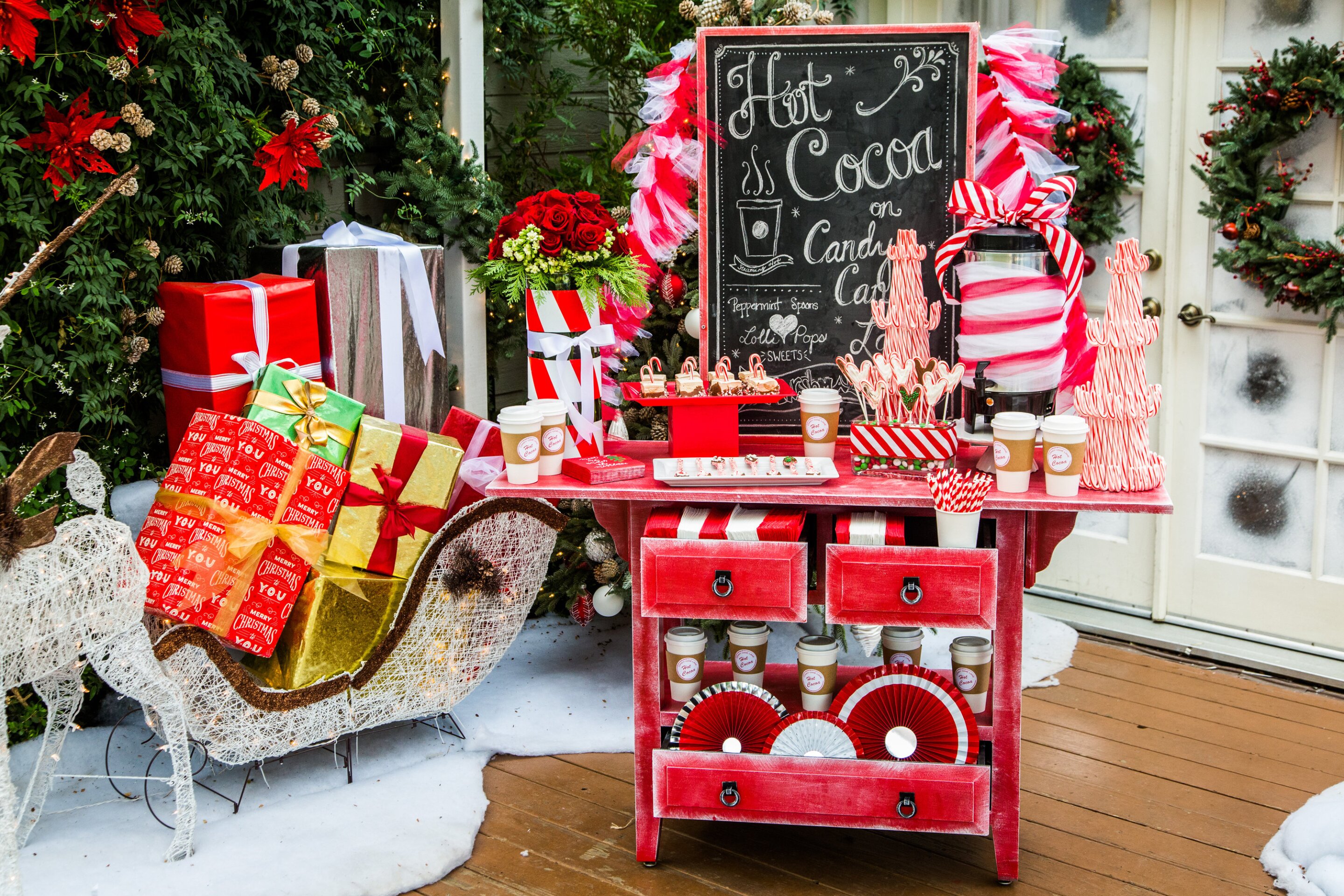 How To - DIY Candy Cane Lane