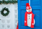 DIY Snowman Door Hang - Home & Family
