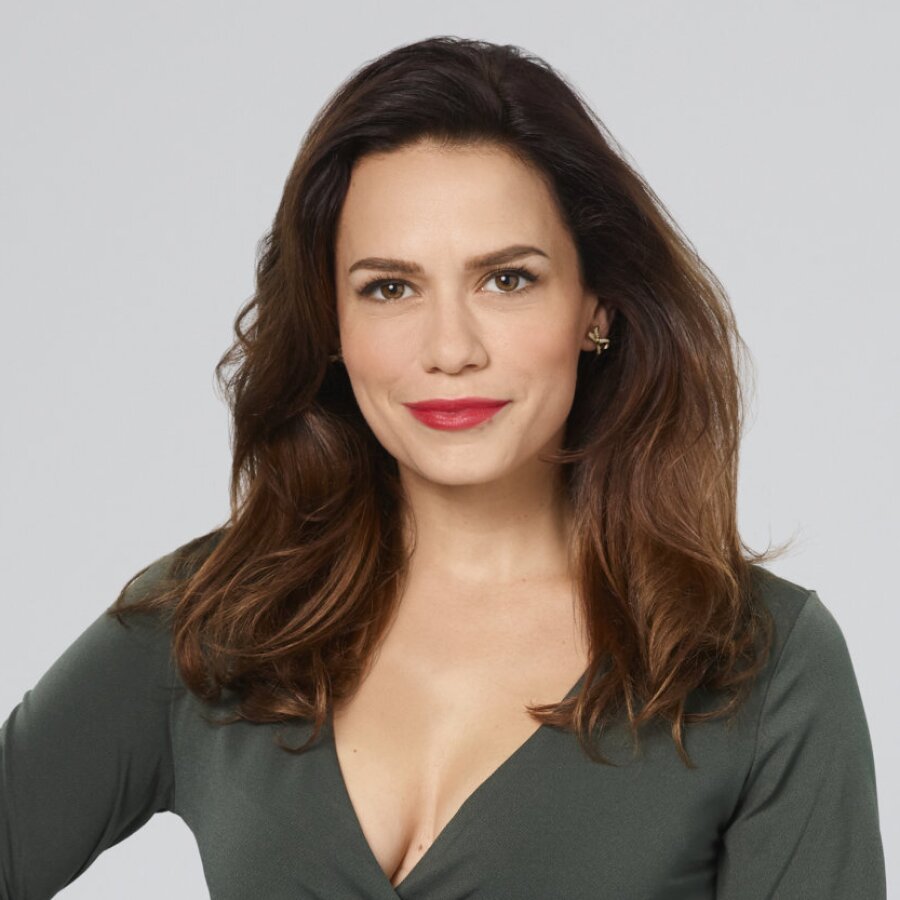 Bethany Joy Lenz as Lucy on Five Star Christmas