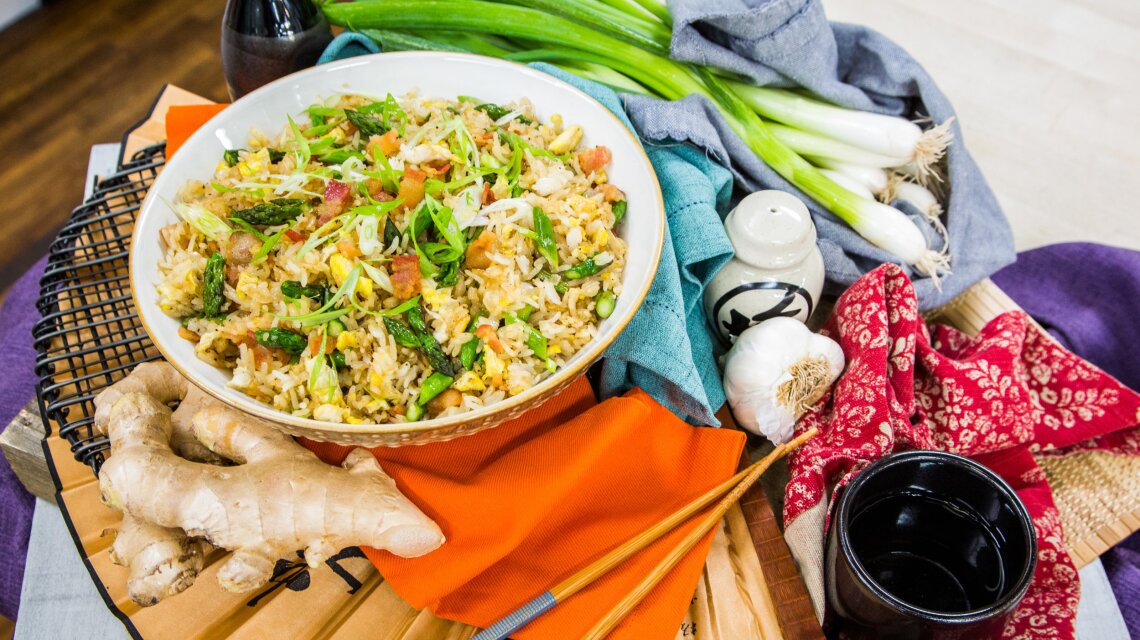 Bacon Fried Rice Home Family