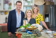 Roasted Salmon with Corn and Feta Salsa - Home & Family