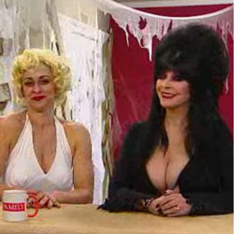 Today on Home and Family: Elvira