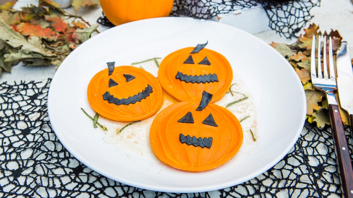 Linda Miller Nicholson - Jack-O’-Lantern Ravioli