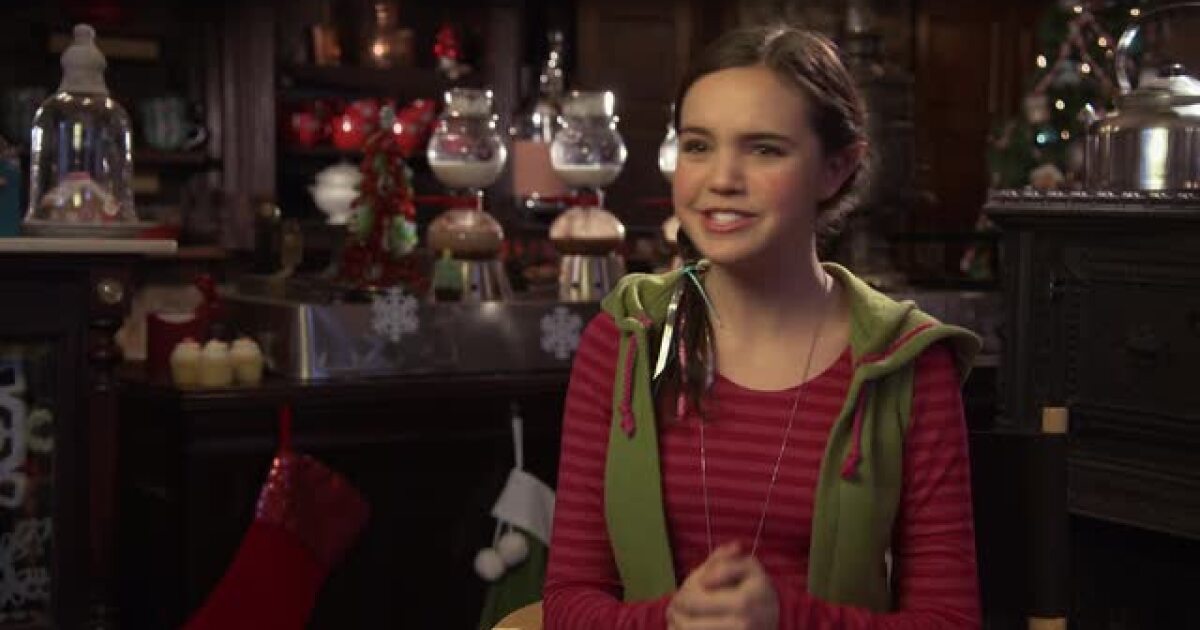 Interview Northpole Open For Christmas Bailee Madison Christmas Q A Video North Pole Open For Christmas
