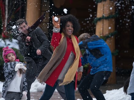 Cast Interviews - About Nadine - Christmas at Holly Lodge