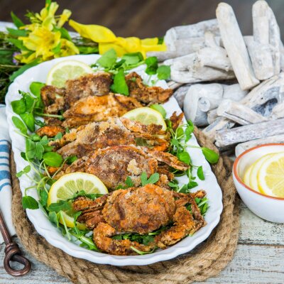 Jamie Dement - Sautéed Soft-Shell Crab
