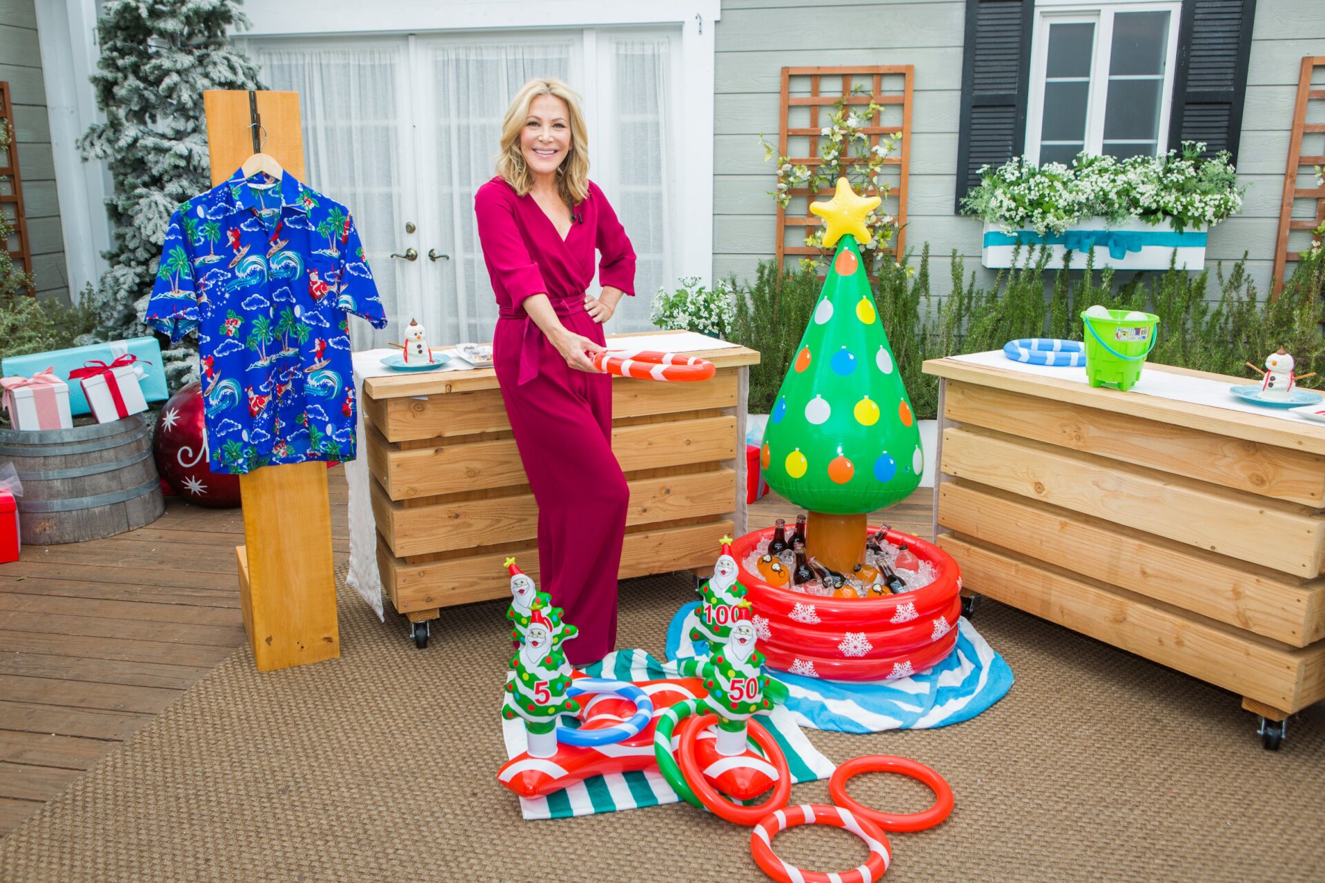 How-to - Christmas in July Party | Home & Family