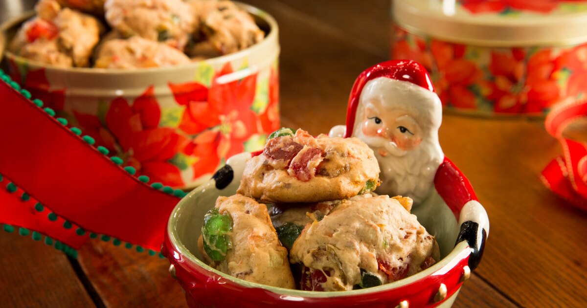 How to make a delicious fruitcake Fruitcake Drop Cookies | 12 Days 'Til Christmas