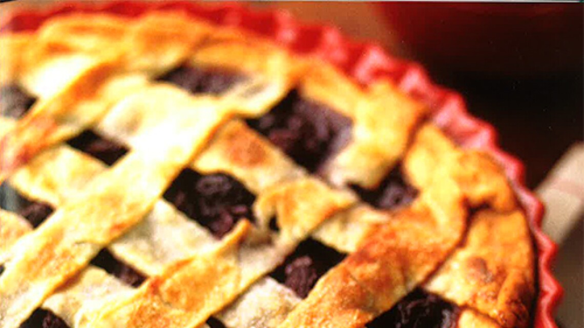 Lattice-Top Cherry Pie