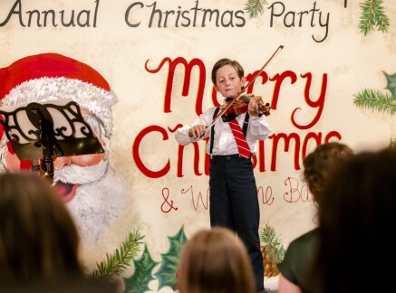 Holiday engagement The Christmas Bow