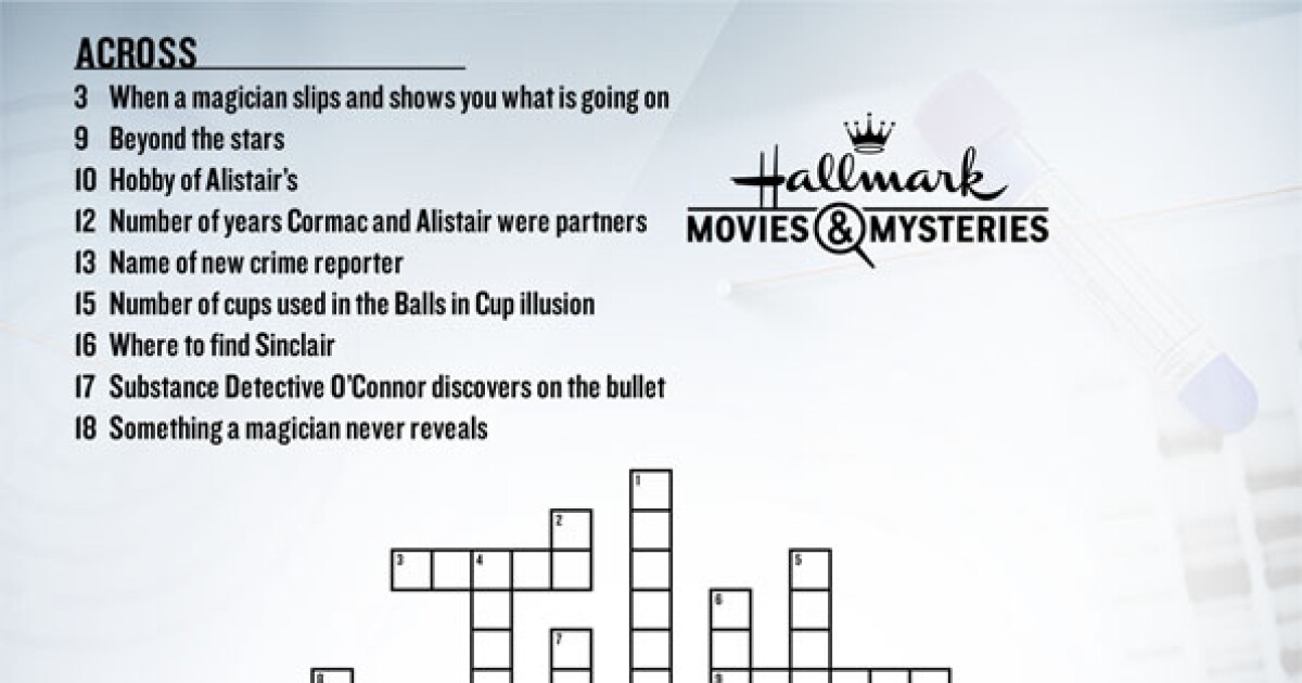 Crossword Mysteries Abracadaver Crossword