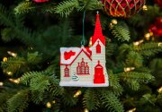 Hallmark Keepsake Ornament Reveal - Come in and Rest Church Ornament - Home & Family