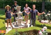 At Home With Our Family - Cameron’s DIY Fountain Garden - Home & Family