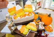 Candy Corn Meringue Pops - Home & Family