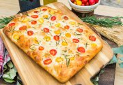 Zakarian Family Tomato & Herb Focaccia - Home & Family