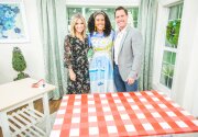 DIY Gingham Table - Home & Family