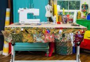 DIY Craft Table Apron - Home & Family