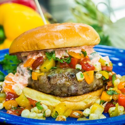 Summer Salad Burger