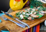 Grilled Chicken Thighs with Herb Salsa - Home & Family