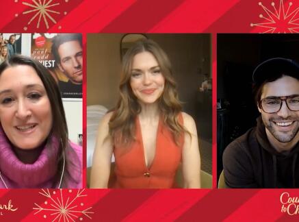Holiday Touchdown: A Bills Love Story Facebook Live - With Holland Roden and Matthew Daddario