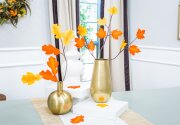 DIY Crepe Paper Leaf Branches