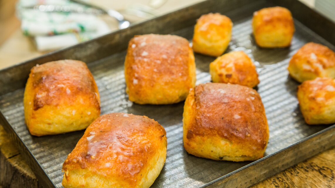 Parmesan Black Pepper Biscuits